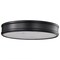 Nuvo Kendall, 14 Inch LED Flush Mount, Matte Black with Alabaster Glass 62/2101 - alternate 7